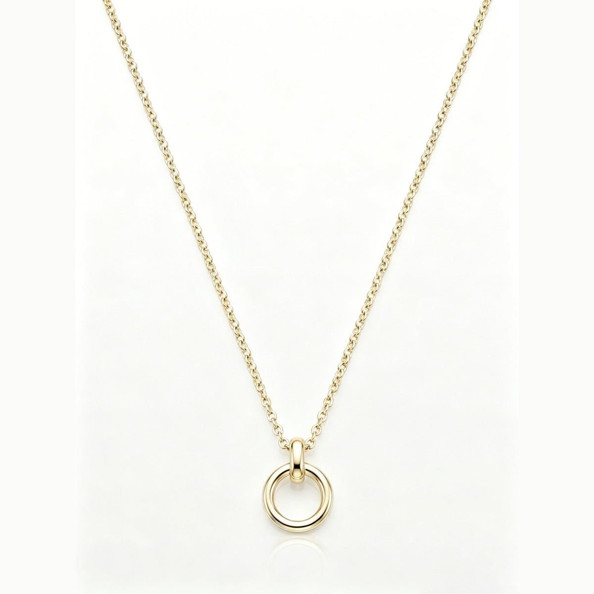 Circle Pendant Necklace