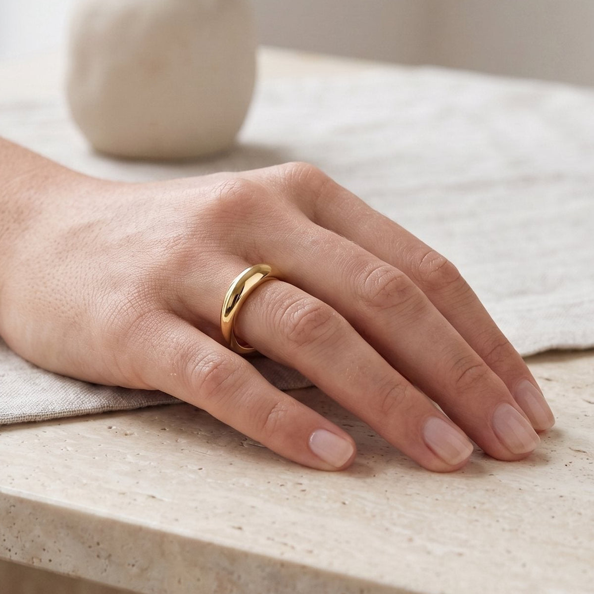 Knife Edge Ring